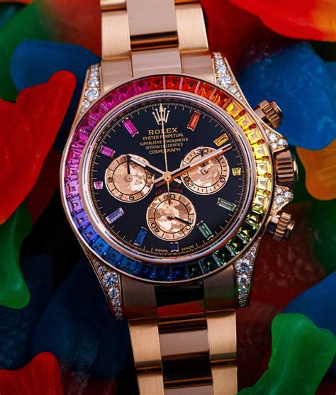 rolex daytona evolution|rolex daytona rainbow 2022.